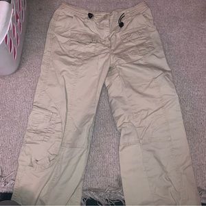 Womens low waisted cargos